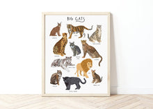 Load image into Gallery viewer, Big Cats Print