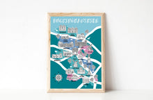 Load image into Gallery viewer, Buckinghamshire Illustrated Map