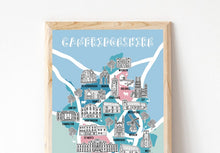 Load image into Gallery viewer, Cambridgeshire Illustrated Map