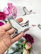 Load image into Gallery viewer, Crane Embroidered Patch