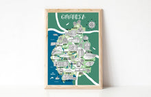 Load image into Gallery viewer, Cumbria Illustrated Map