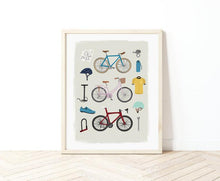 Load image into Gallery viewer, Cycling Print