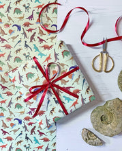 Load image into Gallery viewer, Dinosaur Wrapping Paper