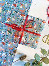 Load image into Gallery viewer, Dogs Christmas Wrapping Paper