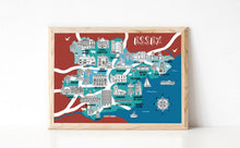 Load image into Gallery viewer, Essex Illustrated Map
