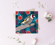 Load image into Gallery viewer, Goldfinch and Figs Card