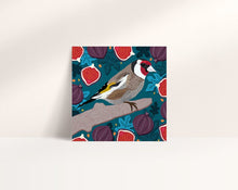 Load image into Gallery viewer, Goldfinch and Figs Card