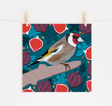 Load image into Gallery viewer, Goldfinch and Figs Print