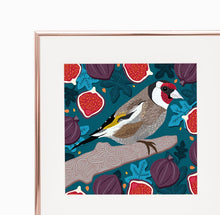 Load image into Gallery viewer, Goldfinch and Figs Print