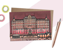 Load image into Gallery viewer, Grand Budapest Hotel Card