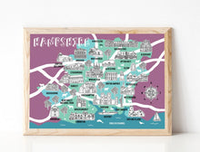 Load image into Gallery viewer, Hampshire Illustrated Map