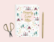 Load image into Gallery viewer, Happily Ever After Wedding Card
