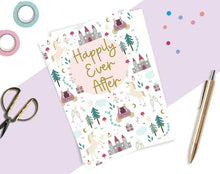 Load image into Gallery viewer, Happily Ever After Wedding Card