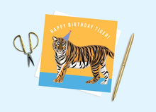 Load image into Gallery viewer, Happy Birthday Tiger Card