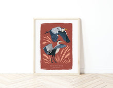 Load image into Gallery viewer, Great Blue Heron Print