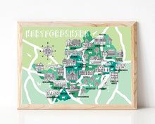 Load image into Gallery viewer, Hertfordshire Illustrated Map
