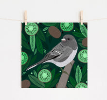 Load image into Gallery viewer, Junco and Kiwi Print