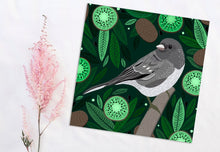 Load image into Gallery viewer, Junco and Kiwi Print