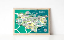 Load image into Gallery viewer, Kent Illustrated Map