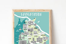Load image into Gallery viewer, Lancashire Illustrated Map