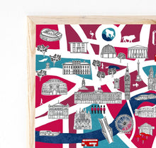 Load image into Gallery viewer, London Illustrated Map