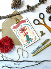 Load image into Gallery viewer, Magical Foiled Christmas Card
