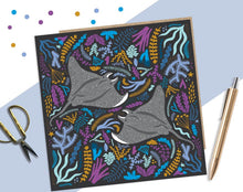 Load image into Gallery viewer, Manta Ray Card