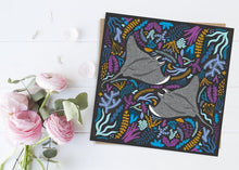 Load image into Gallery viewer, Manta Ray Card