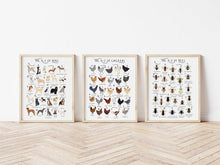 Load image into Gallery viewer, Mix and Match Any 3 A-Z Posters