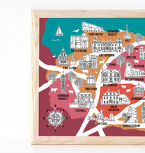 Load image into Gallery viewer, Norfolk Illustrated Map