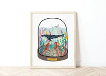 Load image into Gallery viewer, Ocean Bell Jar Print