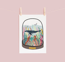 Load image into Gallery viewer, Ocean Bell Jar Print