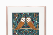Load image into Gallery viewer, Folk Owl Print