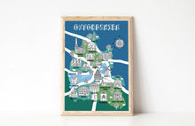 Load image into Gallery viewer, Oxfordshire Illustrated Map