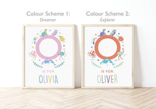 Load image into Gallery viewer, Personalised Children's Name Print
