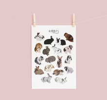 Load image into Gallery viewer, Rabbits Print