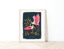 Load image into Gallery viewer, Roseate Spoonbill Print