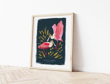 Load image into Gallery viewer, Roseate Spoonbill Print