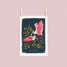 Load image into Gallery viewer, Roseate Spoonbill Print