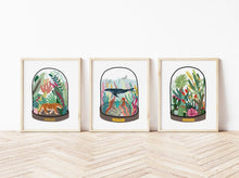 Load image into Gallery viewer, Set of 3 Bell Jar Prints