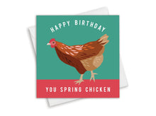 Load image into Gallery viewer, Set of 4 Funny Bird Birthday Cards