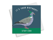 Load image into Gallery viewer, Set of 4 Funny Bird Birthday Cards