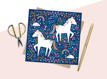 Load image into Gallery viewer, Magical Unicorn Card