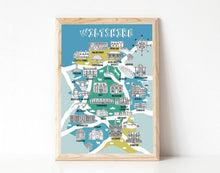 Load image into Gallery viewer, Wiltshire Illustrated Map