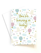 Load image into Gallery viewer, You&#39;re Having A Baby Card

