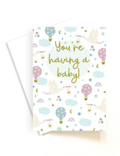 Load image into Gallery viewer, You're Having A Baby Card