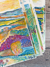 Load image into Gallery viewer, The Hill Over Abbotsbury Original Painting
