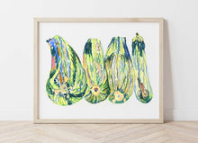 Load image into Gallery viewer, Courgettes Print

