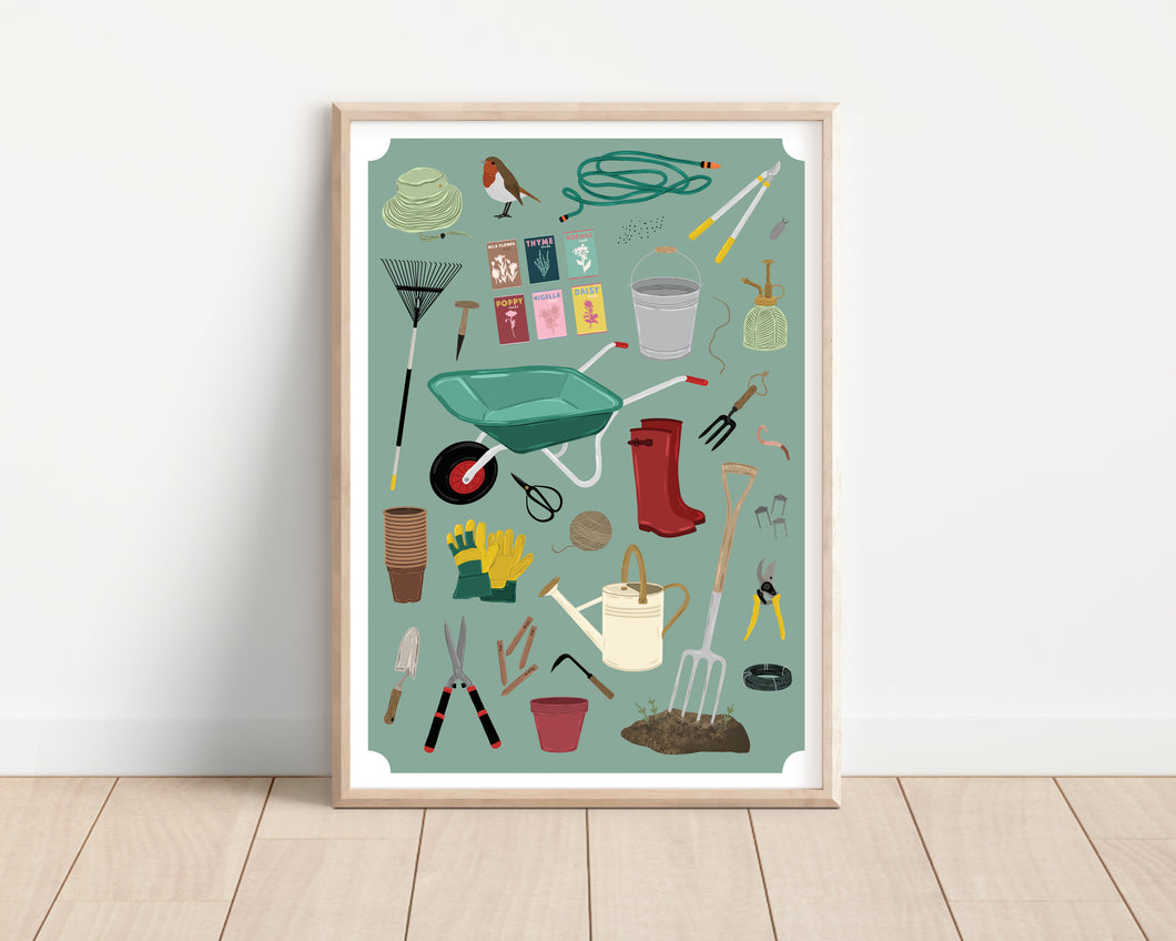 The Potting Shed Print