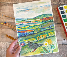 Load image into Gallery viewer, Lewesdon Hill Original Painting
